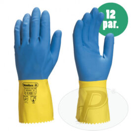 Guantes de Limpieza Flocados Duocolor VE330