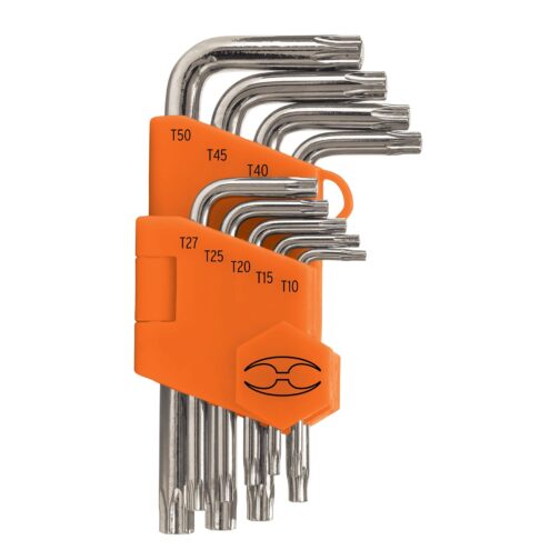 Juego de Llaves Torx tipo navaja x8 piezas Truper